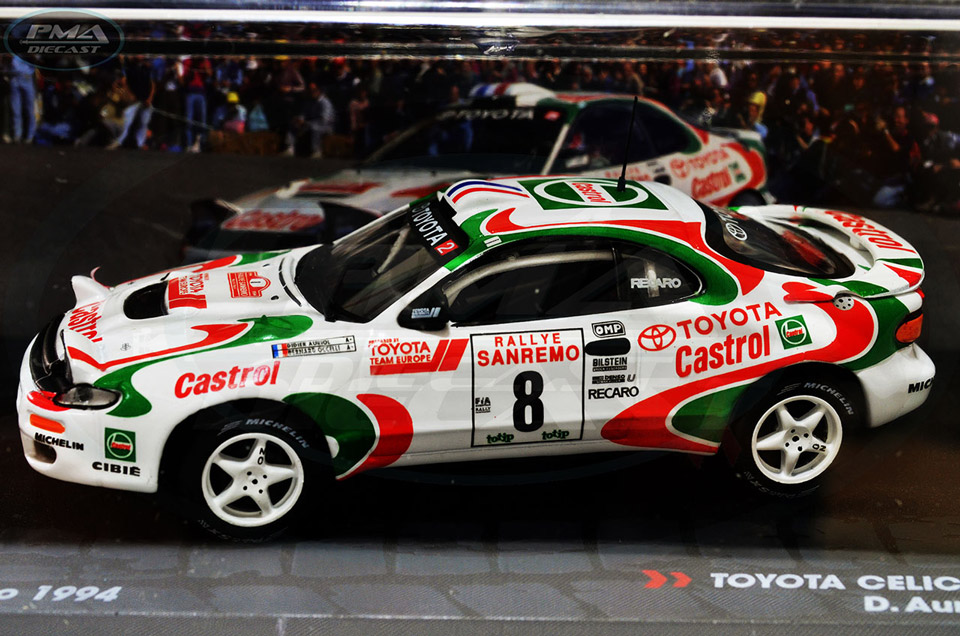 DIDIER AURIOL 1994 TOYOTA CELICA TURBO 4WD 1:43
